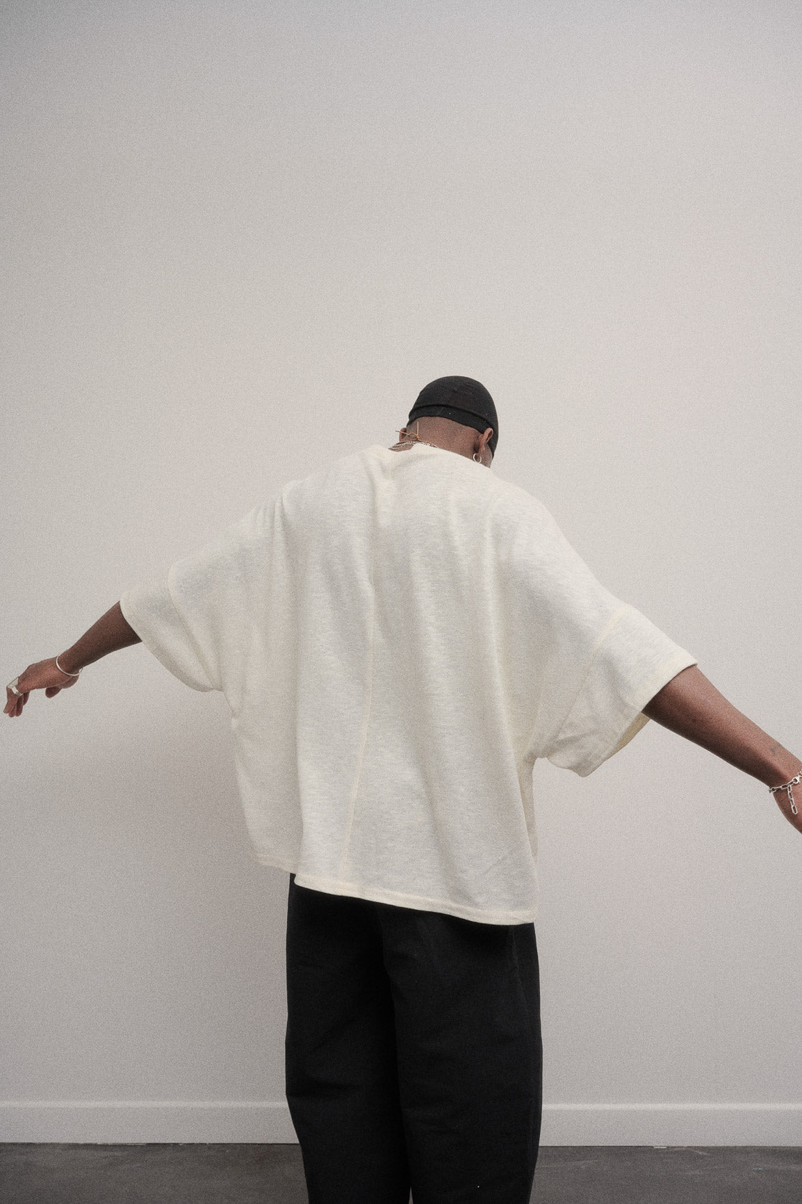 Tshirt Haku - blanc cassé