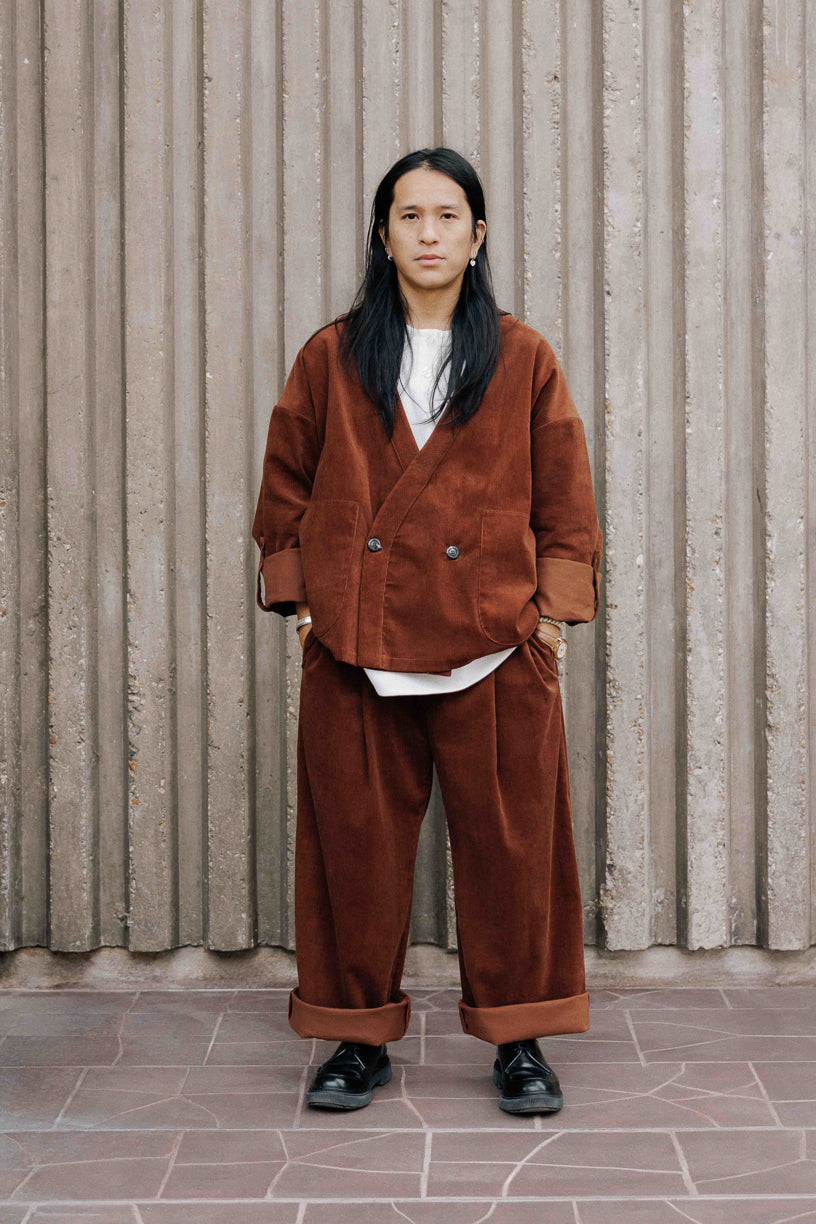 Veste Samue marron en velours