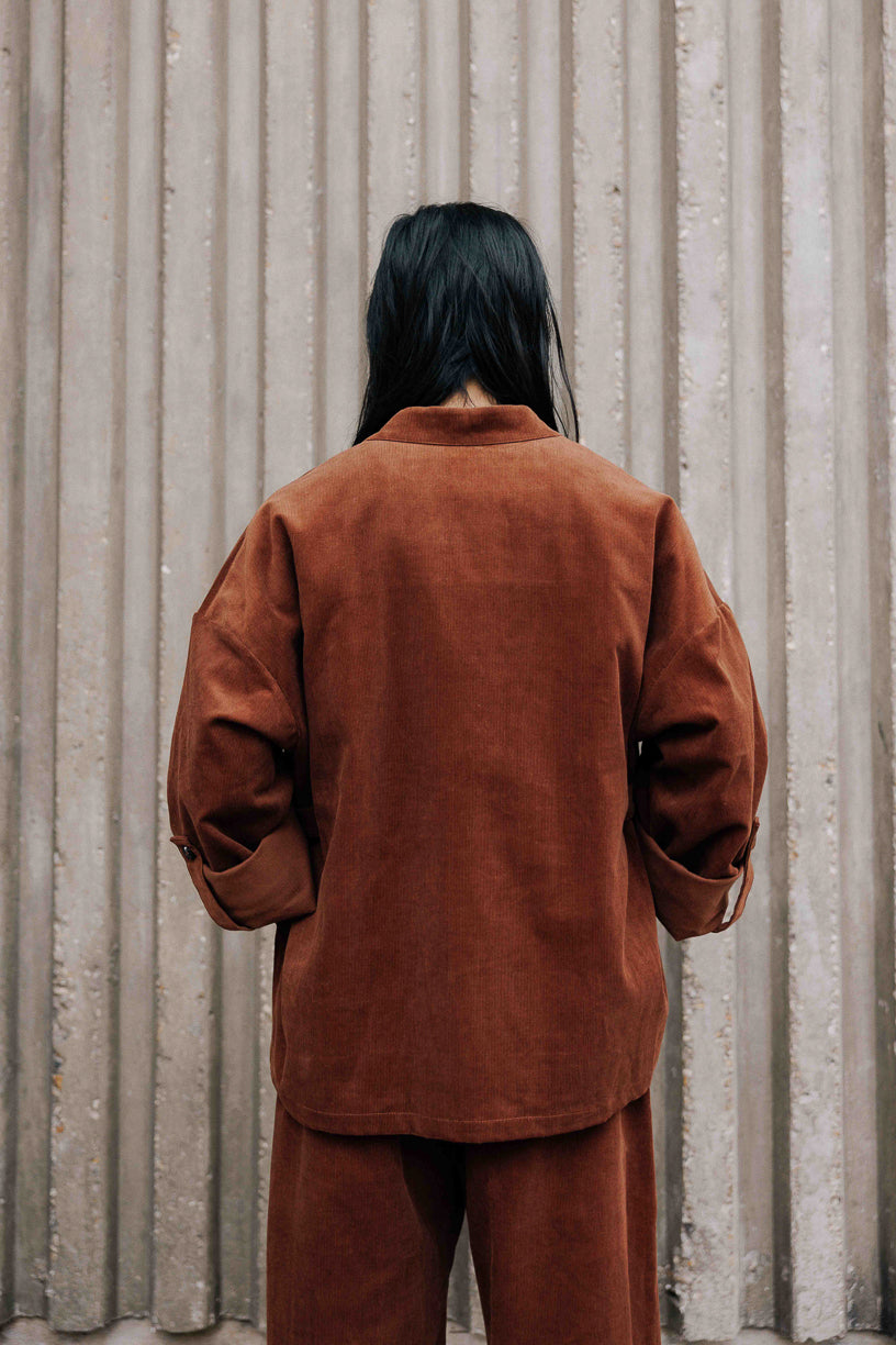 Veste Samue marron en velours