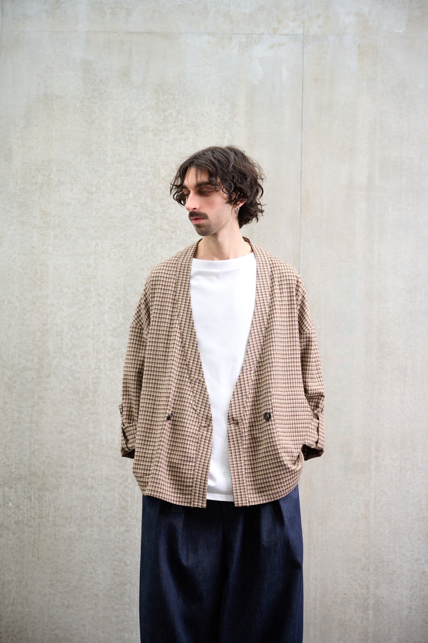 Veste Samue Vichy de laine