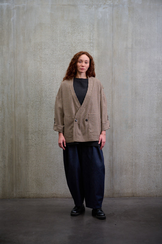 Veste Samue Vichy de laine