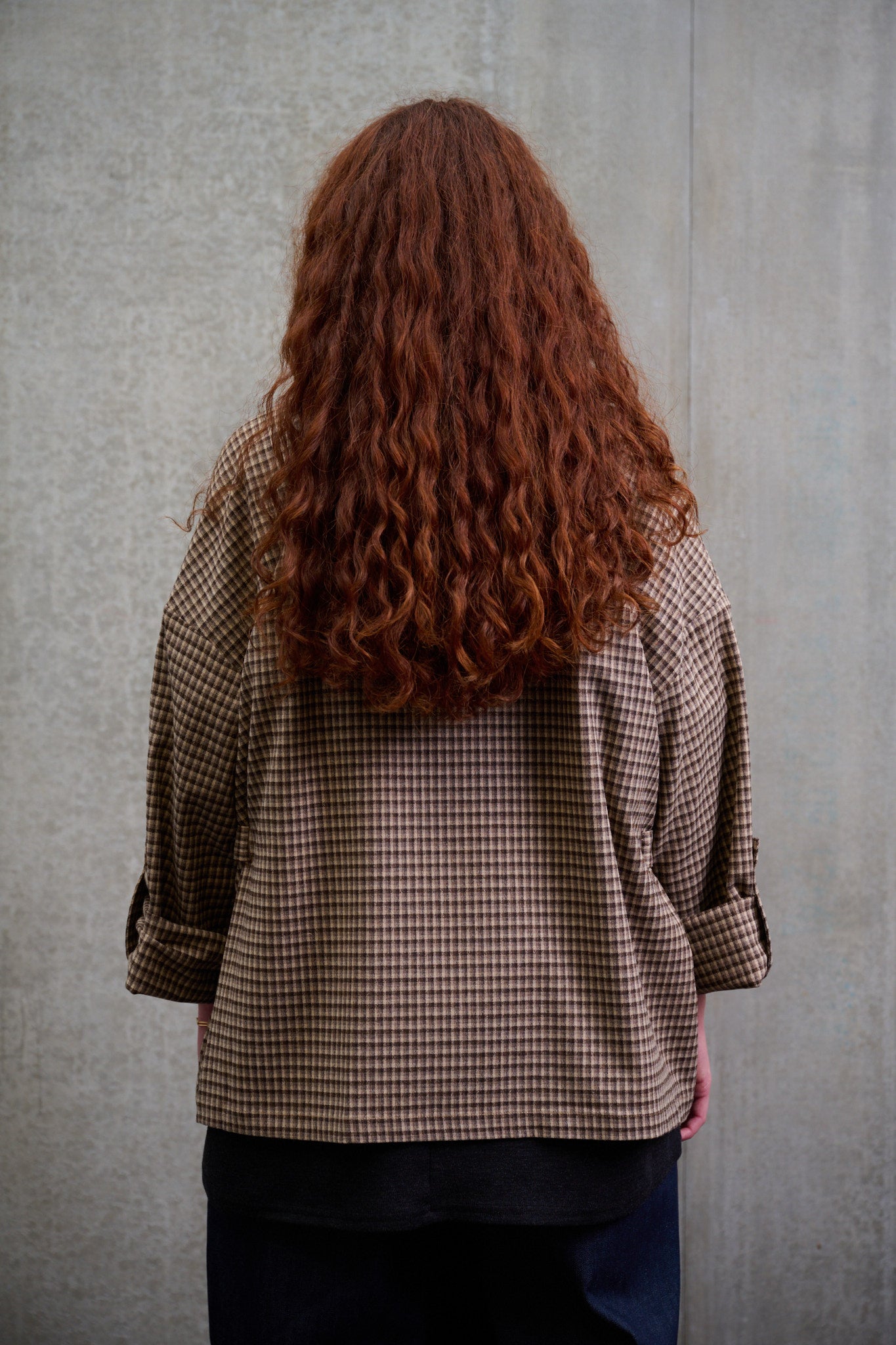 Veste Samue Vichy de laine