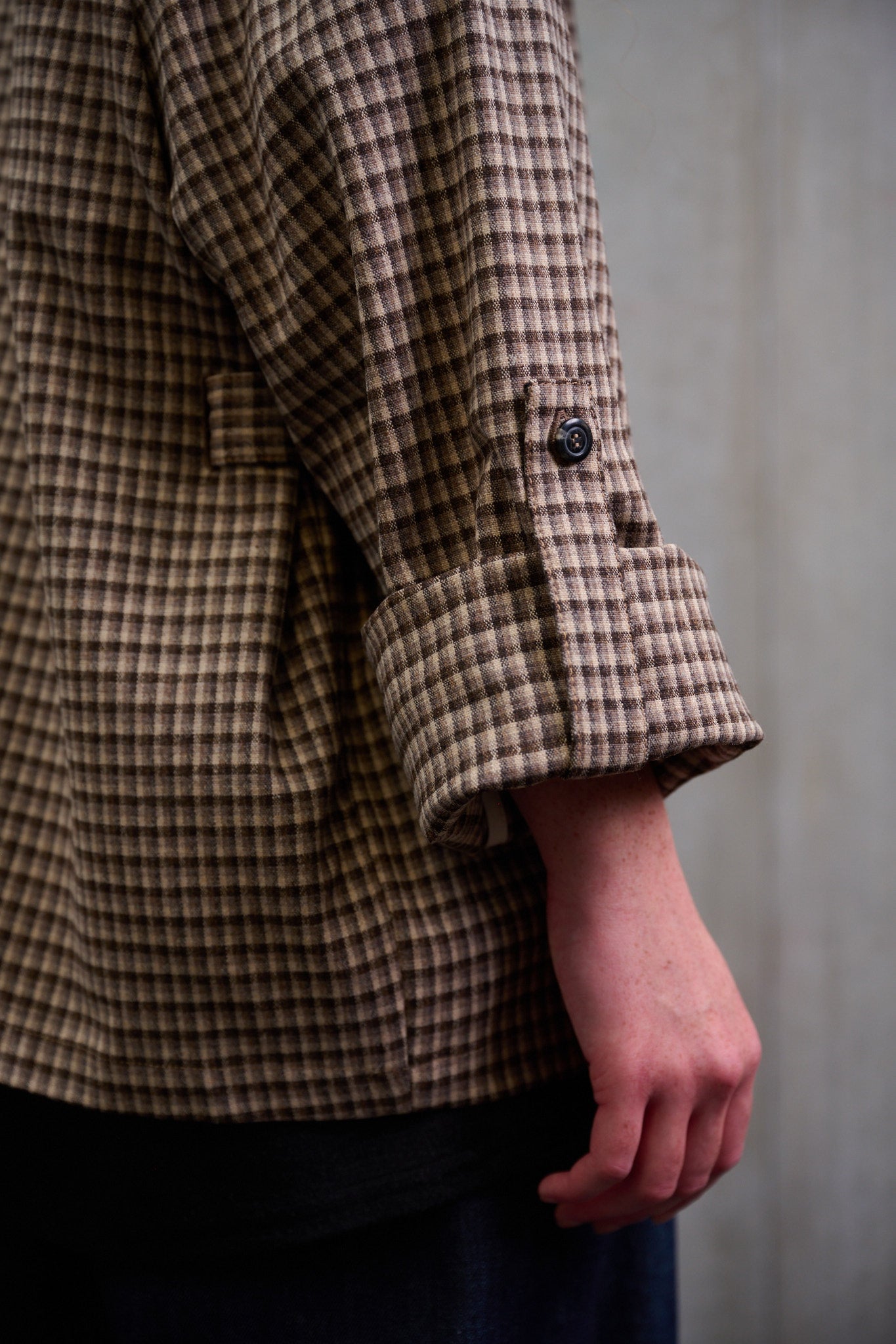 Veste Samue Vichy de laine