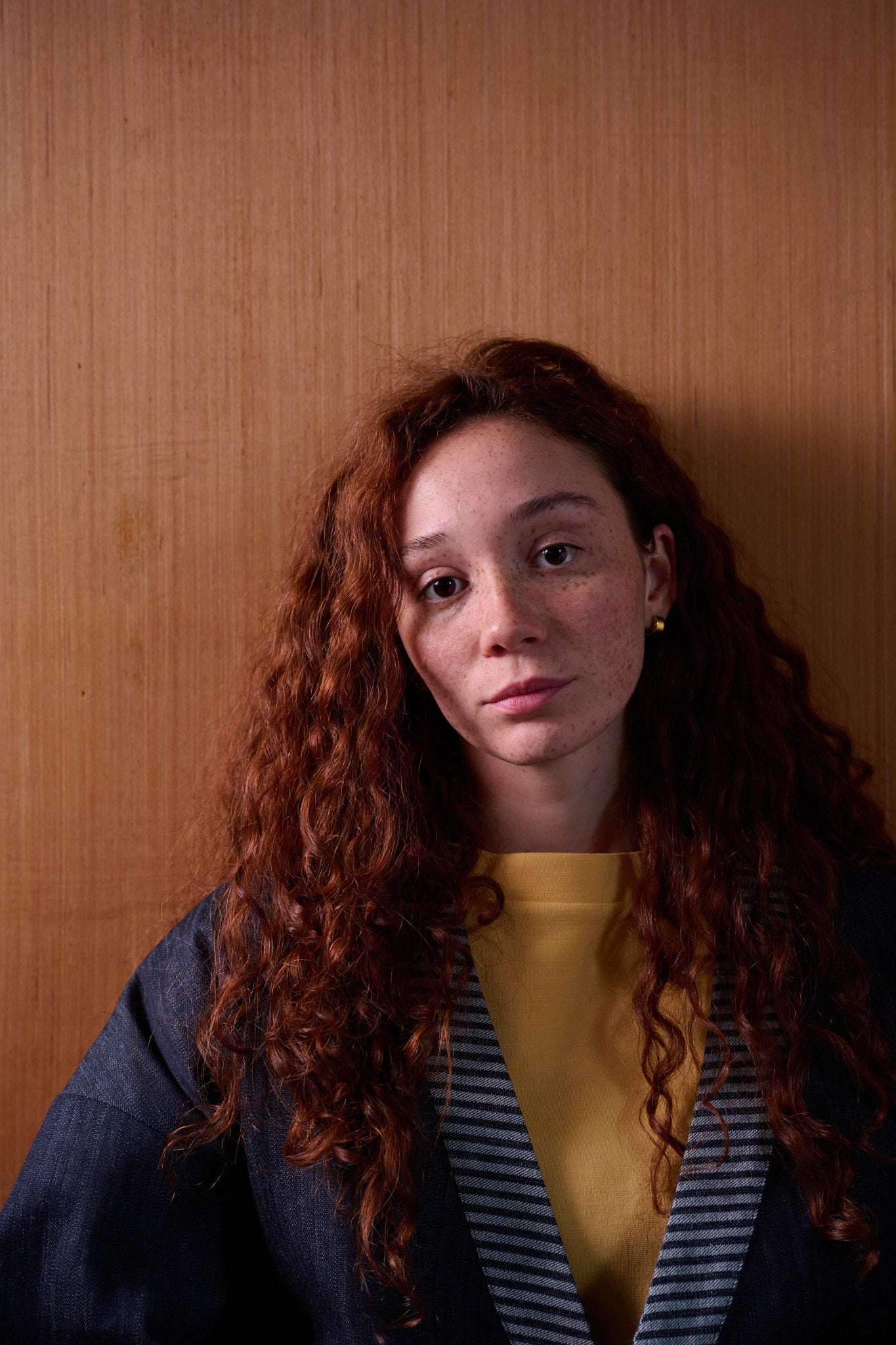 Tshirt Haku - jaune en laine