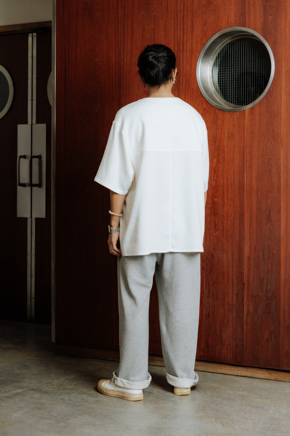Chemise Popover blanc